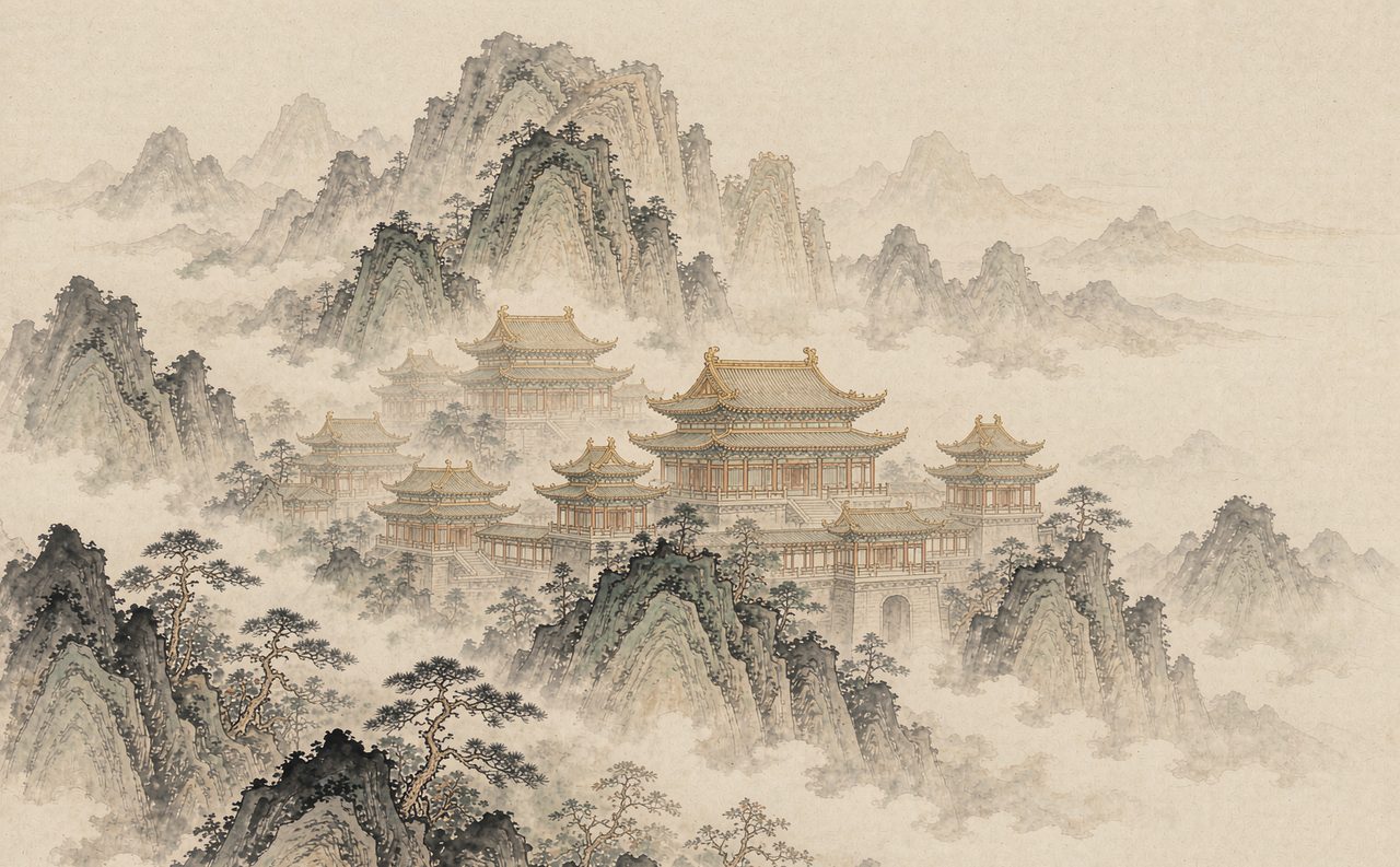 金门呈盛世　意象图
