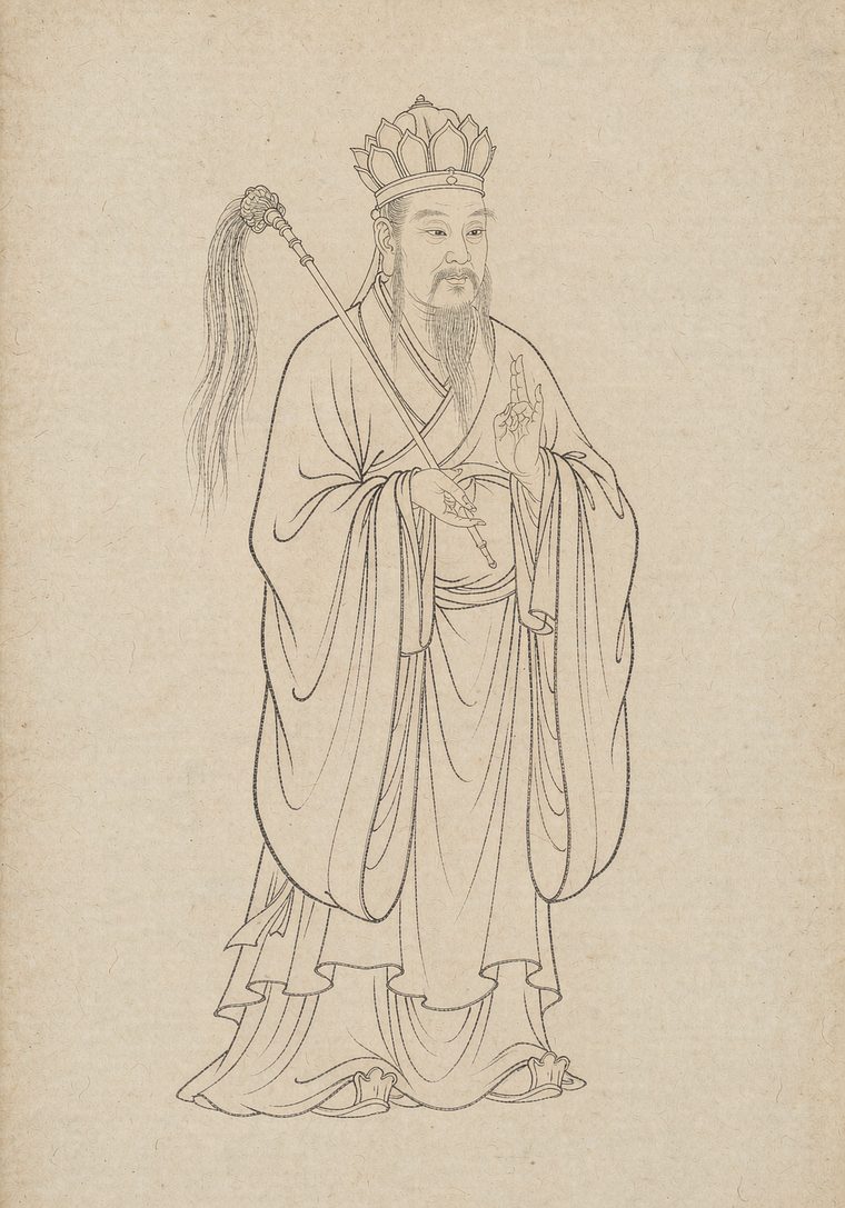 金晶子　白描写意